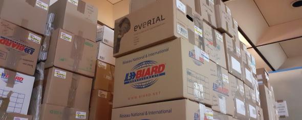 déménagement cartons